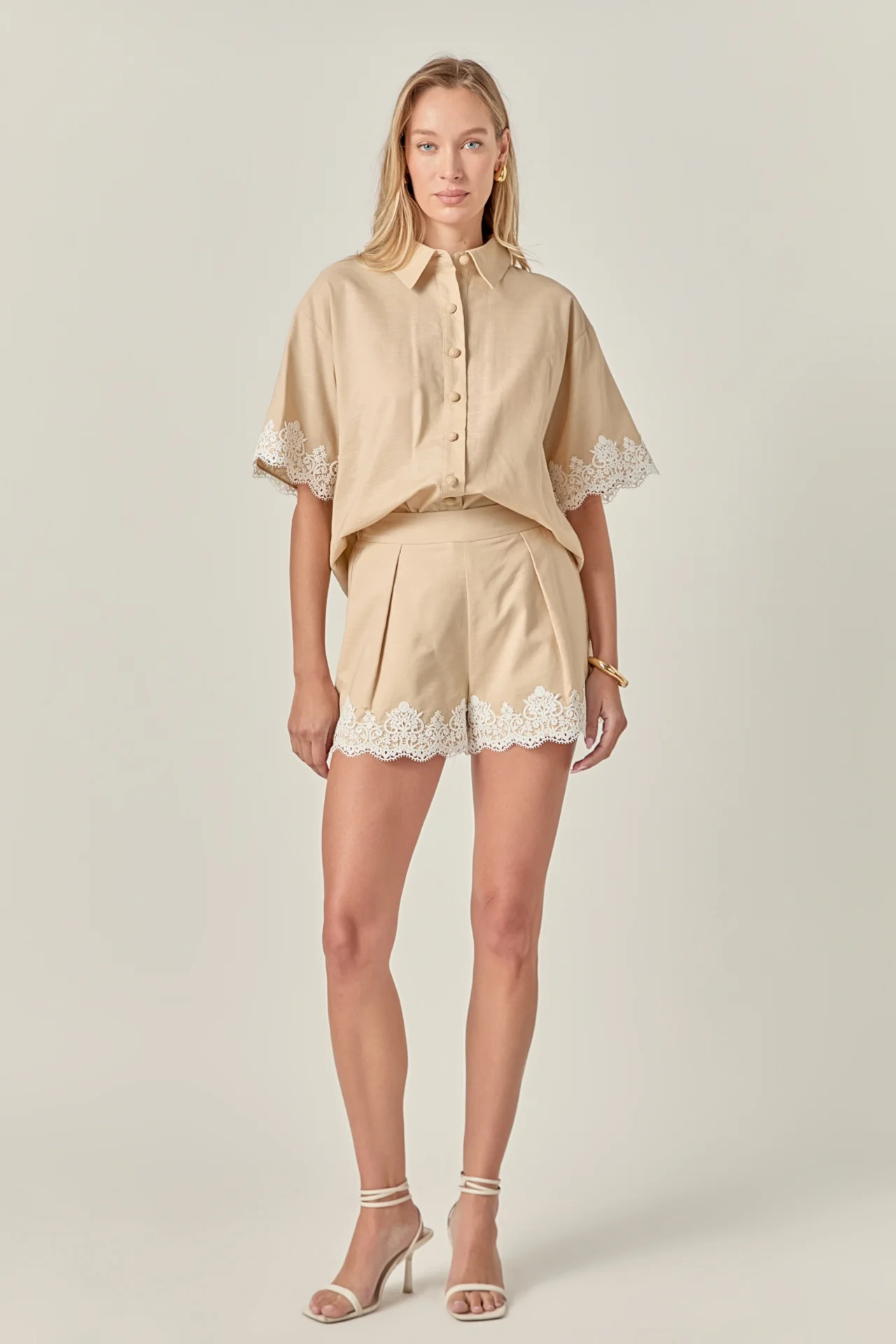 Linen Lace Shirt - Image 18