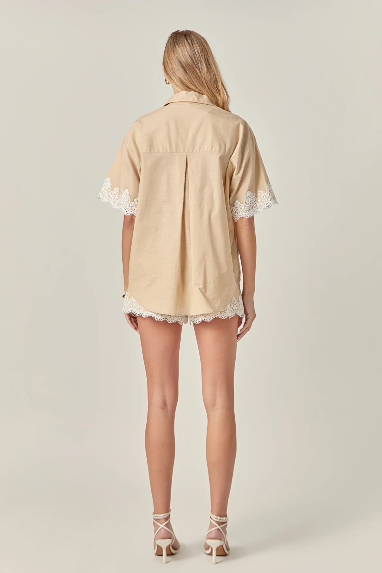 Linen Lace Shirt - Image 21