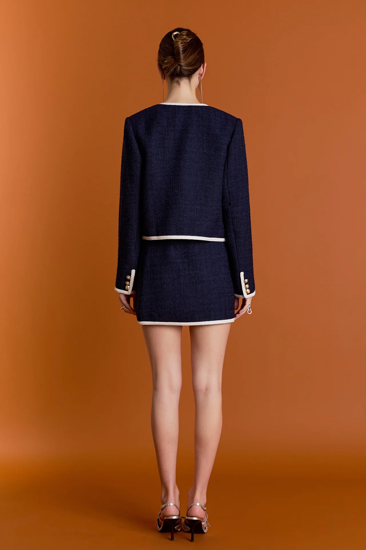 Blair Tweed Skirt - Image 4